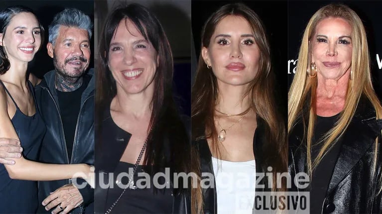 Paula Robles, Soledad Aquino, Macerlo, Juanita y Mica Tinelli en el cierre del BAFWEEK (Fotos: Movilpress).