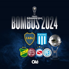 Sorteo de la Copa Sudamericana 2024: equipos clasificados, bombos, a qué hora y cómo ver